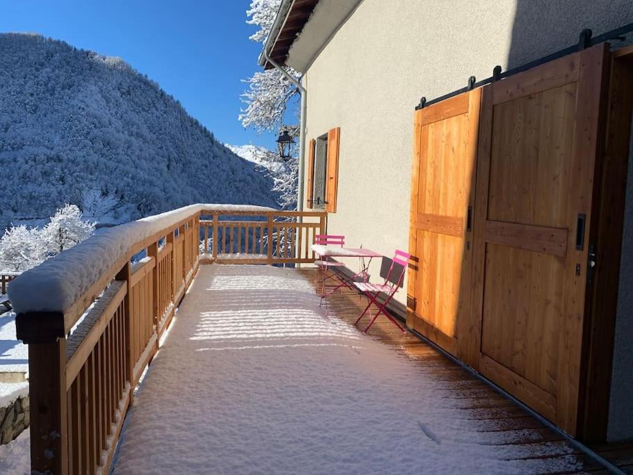 Le Sarana : 75M2, Calme, Belle Vue Avec Terrasse. Lejlighed Les Deux Alpes Eksteriør billede