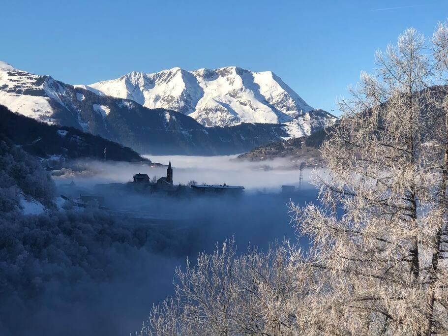 Le Sarana : 75M2, Calme, Belle Vue Avec Terrasse. Lejlighed Les Deux Alpes Eksteriør billede