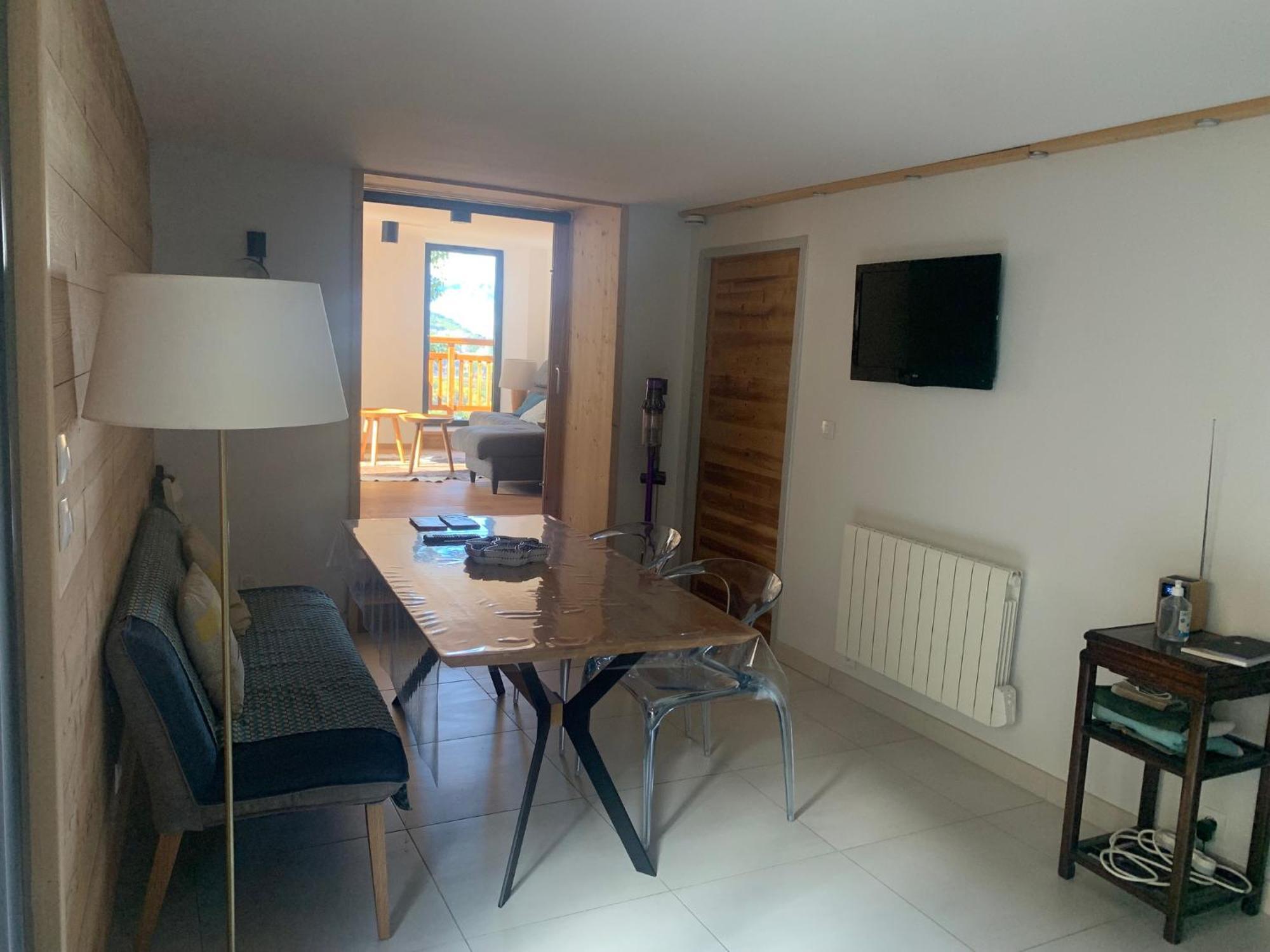 Le Sarana : 75M2, Calme, Belle Vue Avec Terrasse. Lejlighed Les Deux Alpes Eksteriør billede